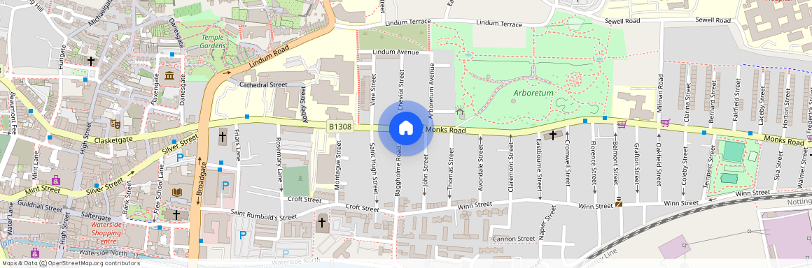 99 Monks Road, Lincoln LN2 5HS, United Kingdom