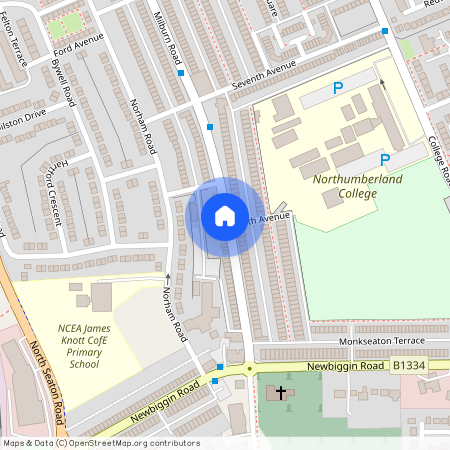 Milburn Road, Ashington, Ashington, Northumberland, NE63 0NE