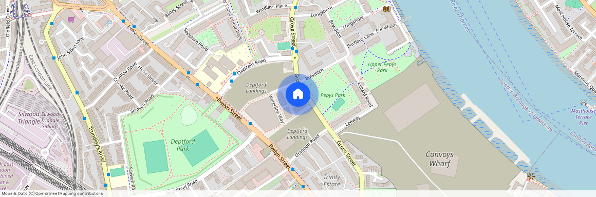 Grove Street, Surrey Quay, SE8