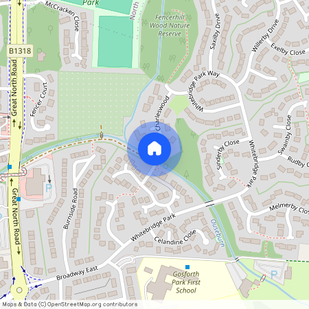 Whitebridge Walk, Gosforth, Newcastle upon Tyne