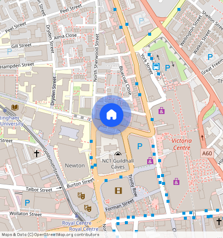 Flat 5.3 Cymbeline House, Nottingham