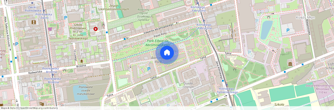 Łódź, Śródmieście, TYLNA