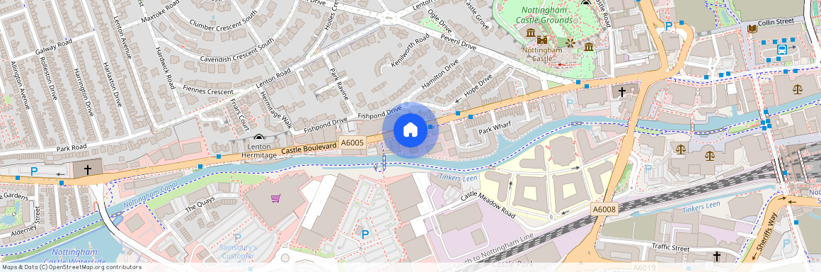 Admiral House, Nottingham, NG7, Admiral House, Castle Quay, Castle Marina