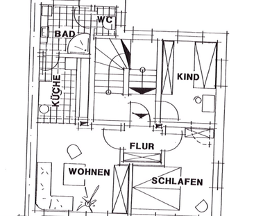 56m² _ 3 Raum Wohnung - Photo 1