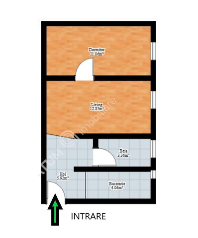 De inchiriat apartament cu 2 camere in zona Mihai Viteazu din Sibiu - Photo 4