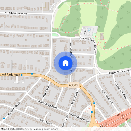 Queens Park Gardens, Bournemouth