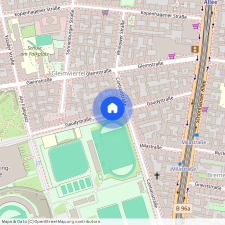 Gaudystr., Berlin, Prenzlauer Berg, 10437