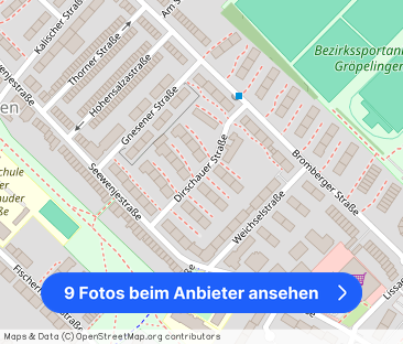 Individuelle 2-Zimmer-Wohnung mit Balkon - Foto 1
