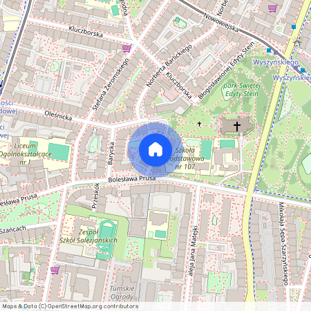 ul. kard. Mieczysława Ledóchowskiego, Ołbin, Śródmieście, Wrocław, dolnośląskie