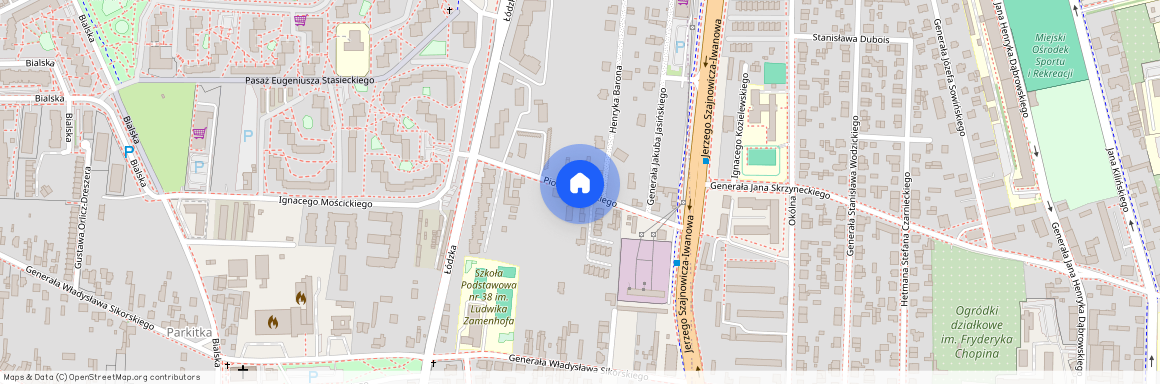 ul. Wysockiego, Parkitka, Częstochówka-Parkitka, Częstochowa, śląskie