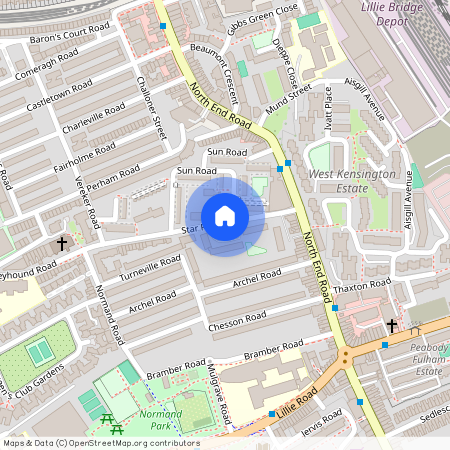 West Kensington, W14 9QN, London