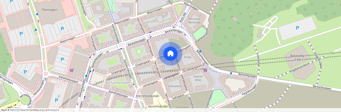 Gripengatan 30, Barkarbystaden