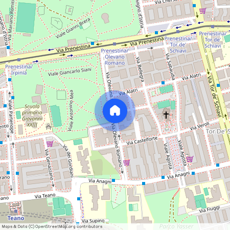 Via Olevano Romano, Rome, Lazio 00171