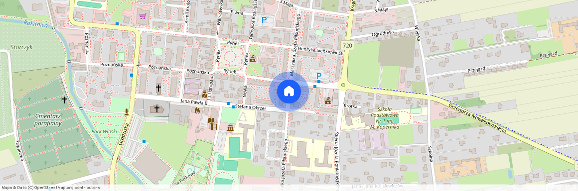 ul. Piłsudskiego, Błonie, Błonie, warszawski zachodni, mazowieckie