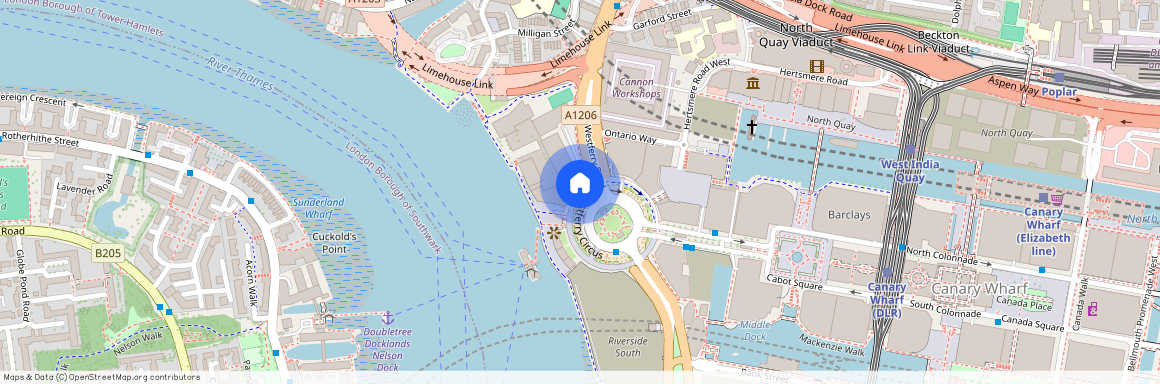 Hanover House, Canary Wharf, London