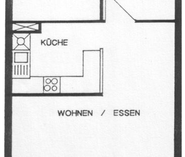 2-Raum-Wohnung, 65,9 m² mit Balkon und Fußbodenheizung im Grünen. - Photo 1