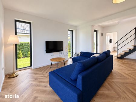 Casă individuală de închiriat, 3 camere, teren 350 mp | Comuna Berceni - Fotografie 2