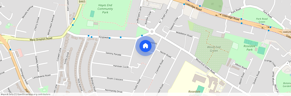 Tudor Square, Hayes, UB3