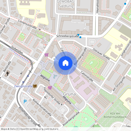 Postelwitzer Str. 2, 01277 Dresden OT Gruna mit Strehlen-Nordost