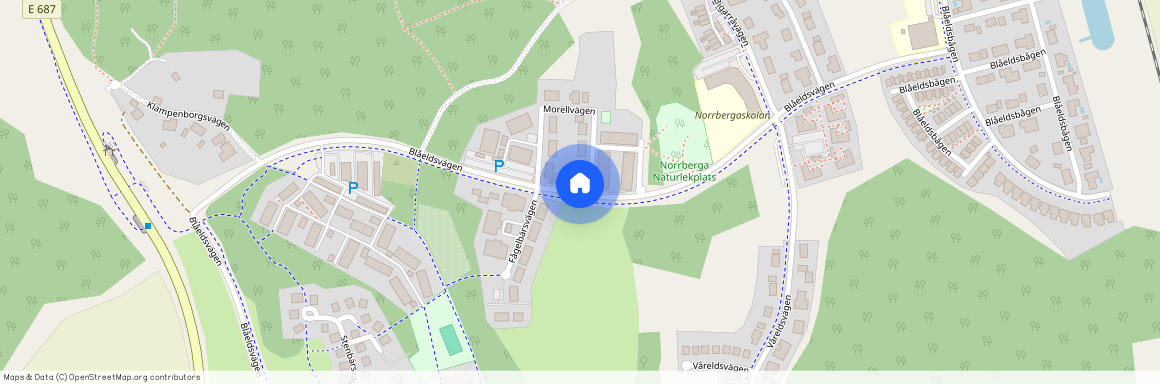 Blåeldsvägen, Sturefors