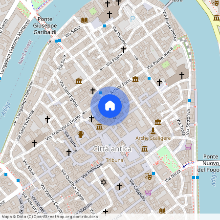 Via Rosa, Verona, Veneto 37121