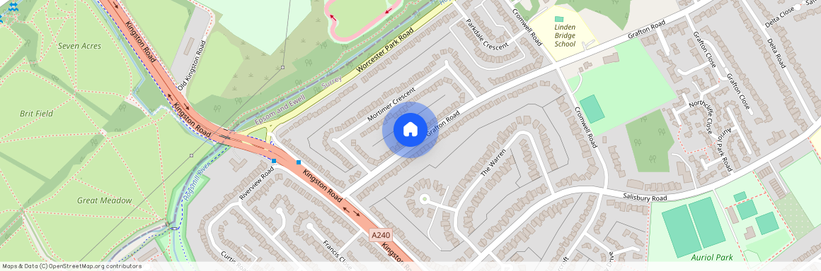 Grafton Road, Worcester Park, Surrey. KT4 7QQ