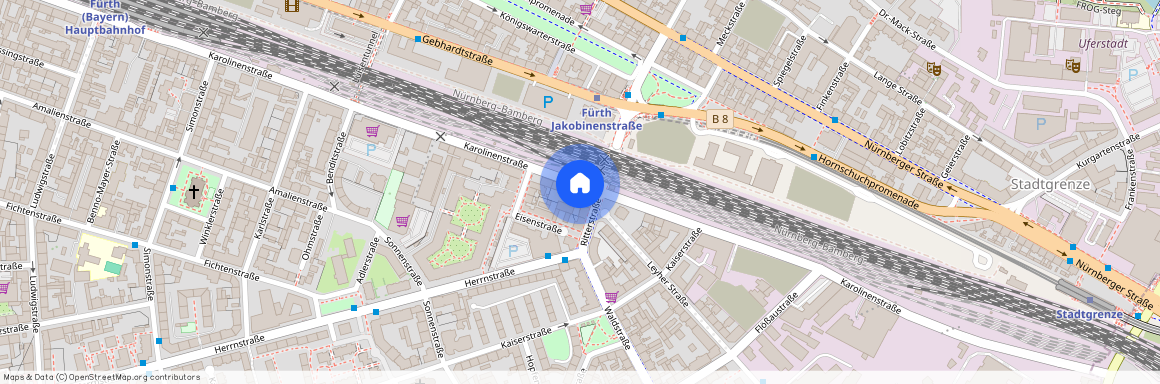 Karolinenstraße 118, 90763 Bayern - Fürth