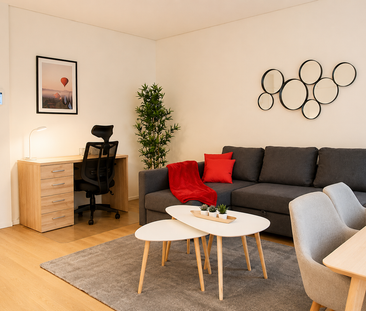 Lovely 1 bed furnished apartment in the city center with utilities ... - Photo 1