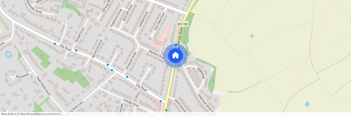 Pensby Road, Heswall, Wirral