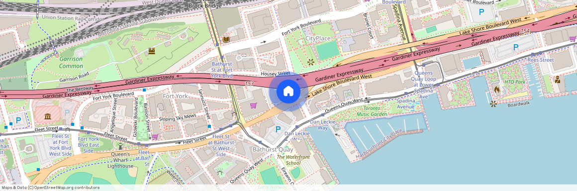 420 Lake Shore G02 Boulevard W #2nd Bed, Toronto, Waterfront Communities C1