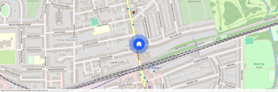 Kingston upon Thames, KT3 4JJ, New Malden