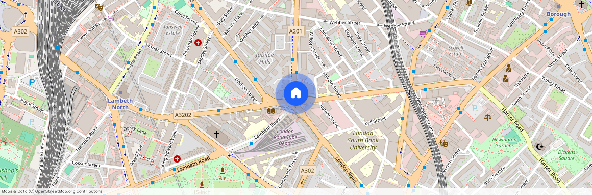 Delphini Apartments, 10 St Georges Circus, Blackfriars, London, SE1