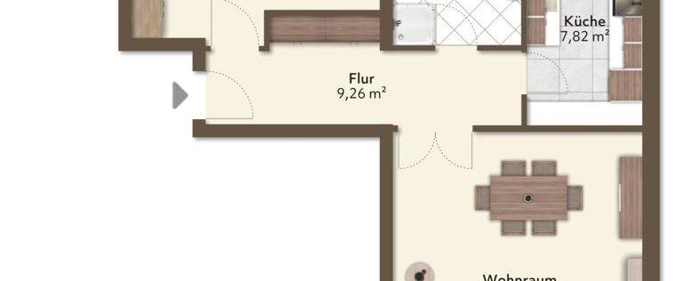 Aktuell in Renovierung - großzügige 2-Zi. Wohnung mit Balkon! - Photo 1