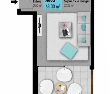 2 Zimmer, 68 m² - Photo 5