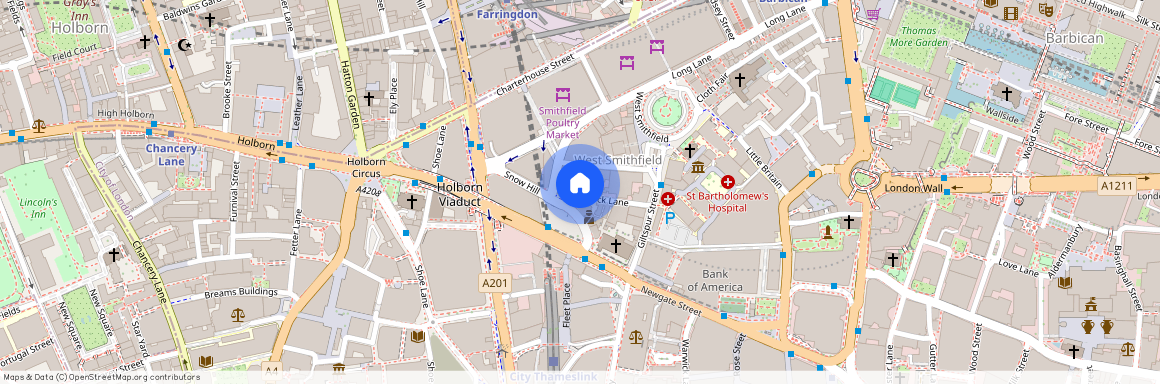 Cock Lane, Snow Hill EC1A