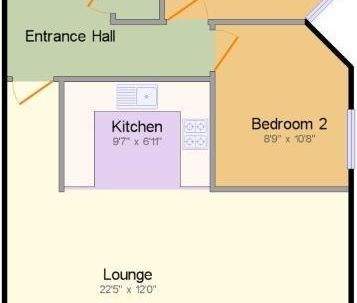 2 bedroom flat to rent - Photo 1