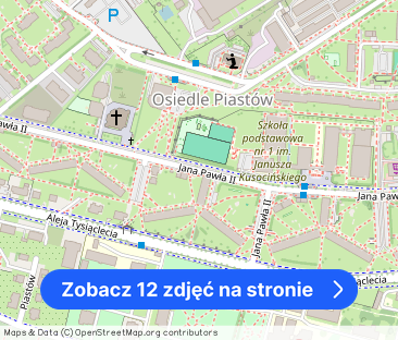 Przestronne duże mieszkanie Jana Pawła 59m2 3pokoje balkon - Zdjęcie 1