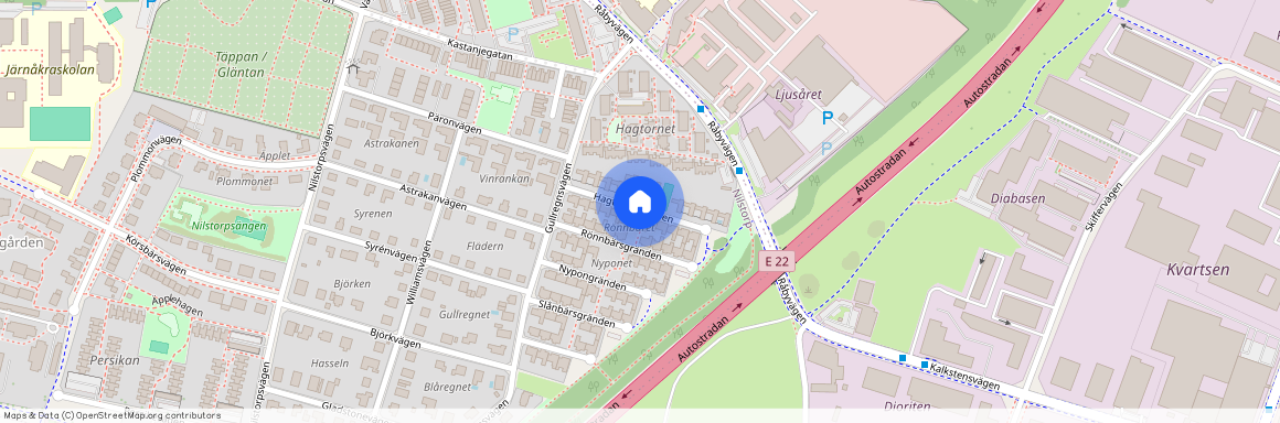 Hagtornsgränden, Lund