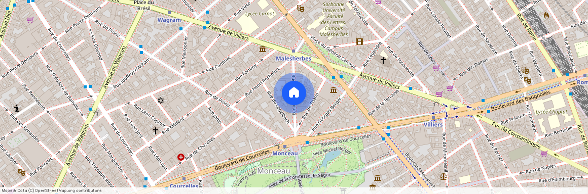 Rue de Phalsbourg, Francja, Paris