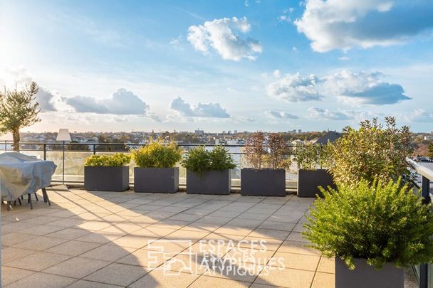 100m² au dernier étage avec terrasse panoramique sur Nantes de 130m² - Photo 1