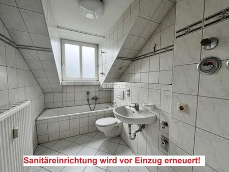 antaris Immobilien Dresden GmbH ** Hier lebt es sich gut! 3-Raum-Wohnung mit Balkon/Dachgeschoss ** - Foto 2