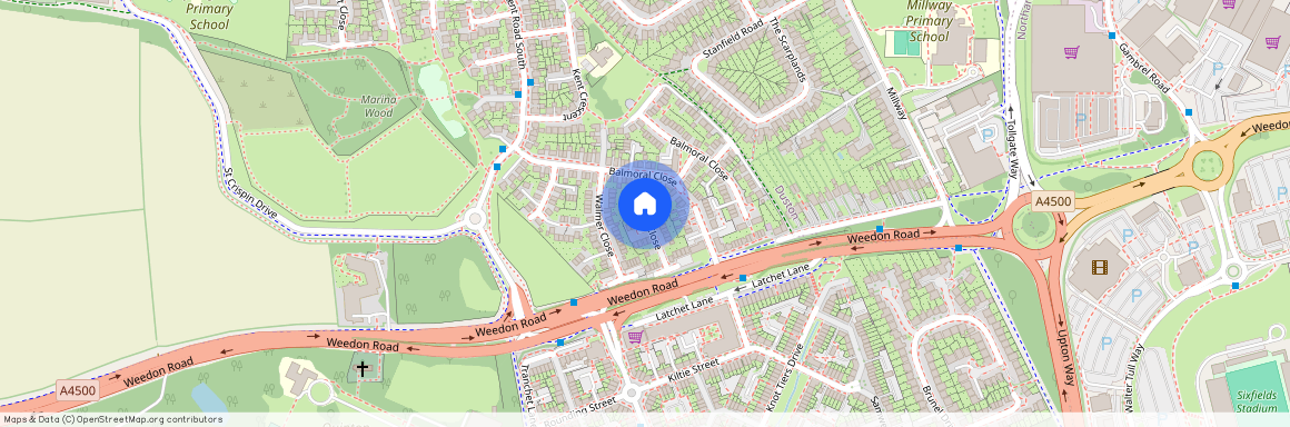 Hever Close, St Crispin, Northampton NN5
