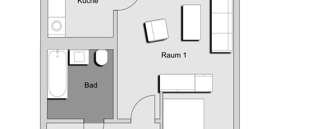 *WBS für ältere Menschen* 1-Zimmer-Wohnung in Berlin Gropiusstadt - Foto 1