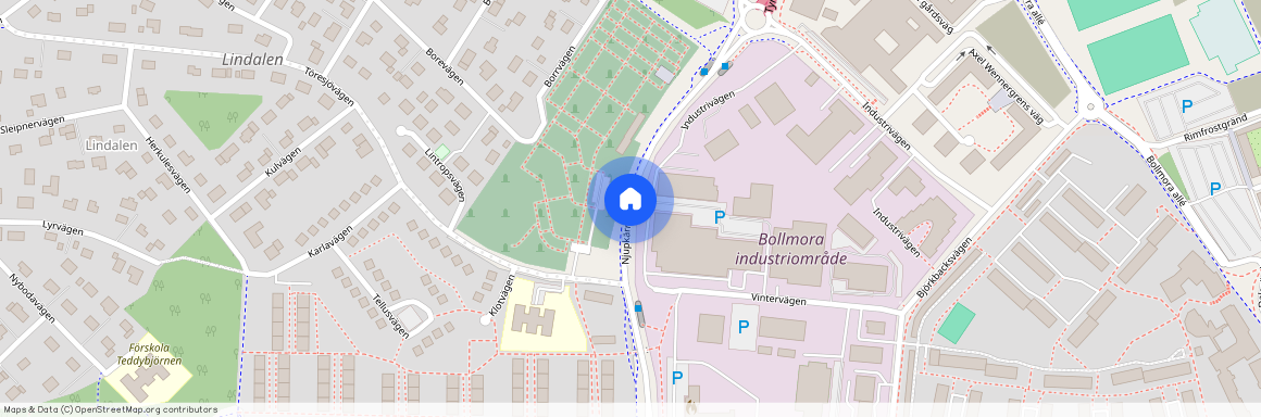 Njupkärrsvägen, Tyresö