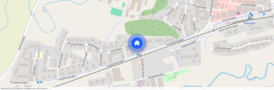 Vinkelvägen 5B, Bollebygd