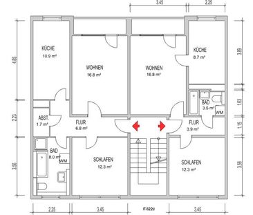 Gut geschnittene 2-Zimmer-Wohnung mit Vollbad - Photo 3