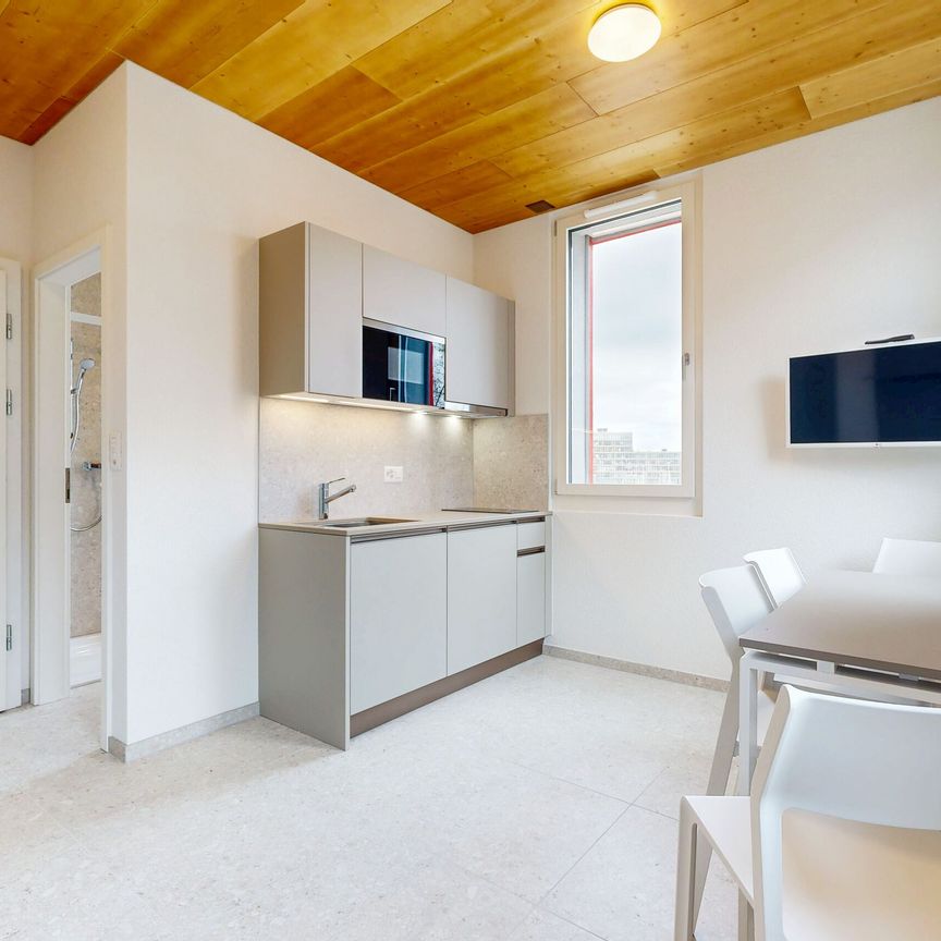 Un studio meublé – Bon TL CHF 300.00 offert ! - Photo 1