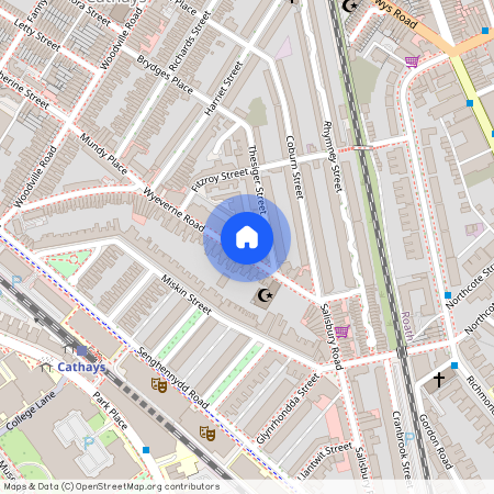 Wyeverne Road, Cathays, CF24