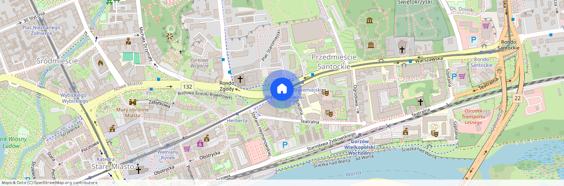 Centrum, Gorzów Wielkopolski, Warszawska