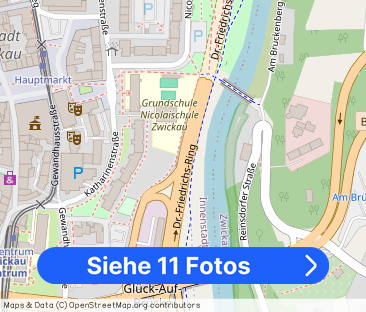 +++ Großzügige DG-Wohnung im Herzen von Zwickau – Ruhig wohnen mit ... - Foto 1
